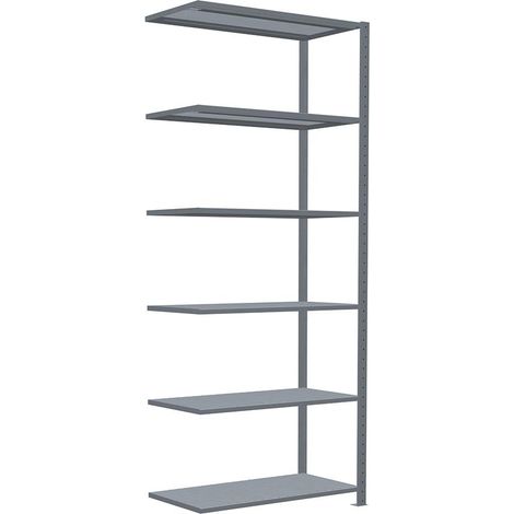 Fachbodenkomplettregale 2500x1000x500mm (Anbauregal) MULTIplus250, Traglast: 250kg (1/5)