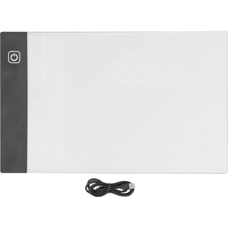 Boîte Lumineuse Led - Tablette De Traçage 3 Niveaux D Intensité - Pour Calligraphie Et Animation 2d - Format A5 (1/2)