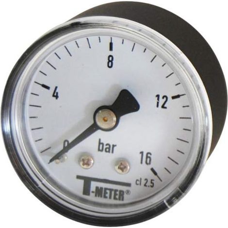 Manomètre ABS à cadran sec AXIAL Mâle 1/8" (5/10) - Ø40 - 0 à 4 bar - Sferaco