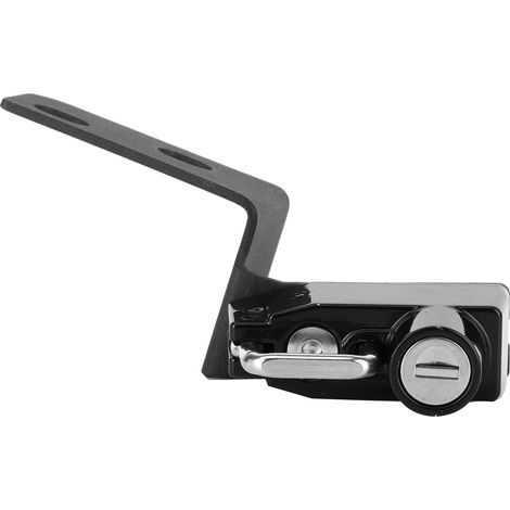 Antivol de casque moto, accessoire de sécurité avec 2 clés, alliage d'aluminium (1/5)
