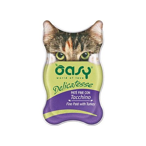 Oasy  Delikatesse Pastete  Katzenpastete 85g - Pute 85g
