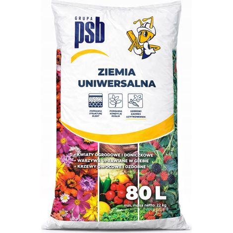 Sustrato universal para plantas y hortalizas PSB 80L