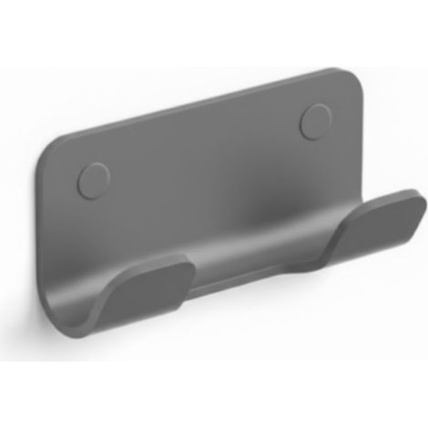 APPENDINO DOPPIO SAETA- Grigio - mm 110x33x50- SAMO- pezzi 1