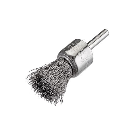 Brosse pinceau sur tige - Ø 10 mm - fil inox - Ø du fil 0.2 mm - OSBORN