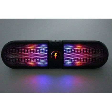 TrAdE Shop Traesio - Speaker Bluetooth B16 Pill Pulse Led Wireless Bluetooth 3.0 Altoparlanti - (1/5)