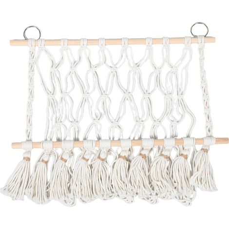 Filet De Rangement Pour Jouets Et Peluches Filet Mural Macramé Pour Garçon Fille Organisateur De Chambre Garçon Fille Et Décoration (1/5)