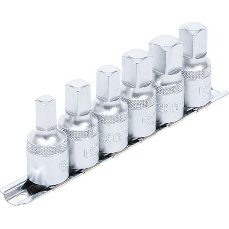 Serie di chiavi per tappi olio  12,5 mm (1/2")  6 pz. (1/7)