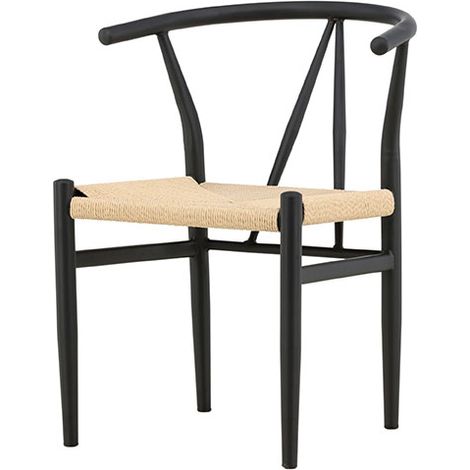 Alfons chaise de salle Ă manger noir. (1/5)