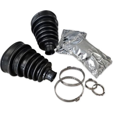 Kit soufflets de cardan auto universel avec colliers et graisse - 8 pcs (1/3)