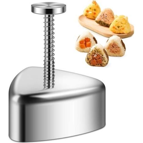 Reisbällchenform für Onigiri, Dreiecksformpresse, Küchen-Bento-Sushi-Onigiri-Maker (1/4)