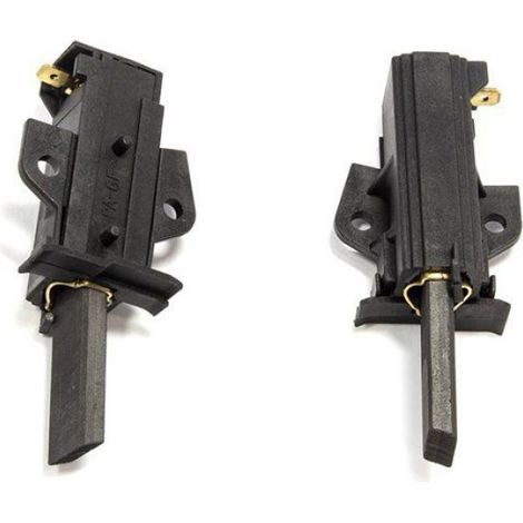 Charbon Moteur - Epaisseur 5 mm - Largeur 12,5 mm - Longueur 32 mm - Branchement 4,8 mm AMP - Compatible Sole - Lot de 2 (1/4)