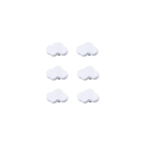Set di 6 pomelli per cassetti in gomma morbida a forma di cartone animato - Crezuo (1/3)