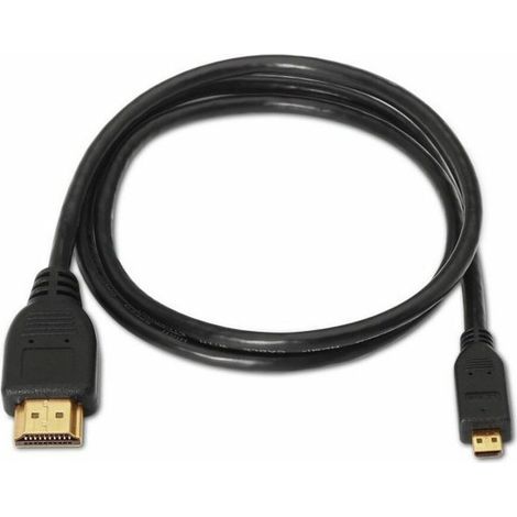 Aisens - cavo micro hdmi alta velocità / ettaro, a/m-d/m, nero, 0,8m (1/3)
