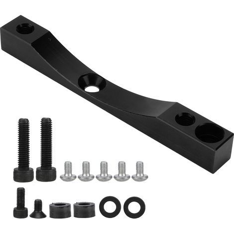 Base D'adaptateur de Frein pour Scooter ¨lectrique, Accessoires de Base D'adaptateur de Montage de Frein Modifi¨s pour Scooter ¨lectrique Roues M365/PRO/PRO2/1S/LITE 8.5/10 Pouces(Le Noir). (1/5)