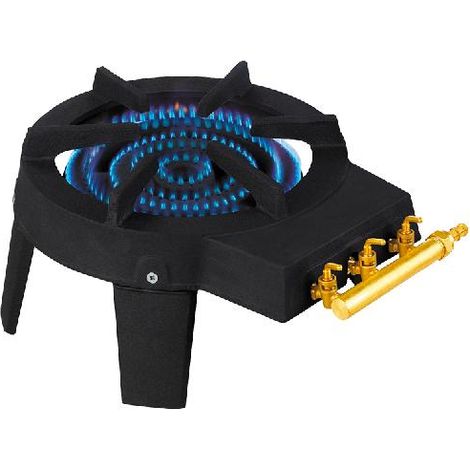 FORNELLONE GAS MAURER GHISA 3 RUBINETTI