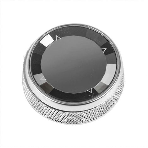 Bouton Rotatif Multimédia Console avec Cache de Garniture pour BMW Série 1 2 3 4 5 7, Commande iDrive, Protection Élégante, Kit de Remplacement Plastique (1/5)