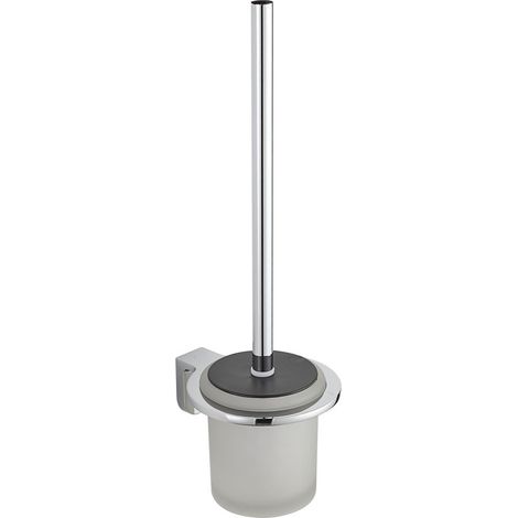 Waschbecken-Bürstenhalter aus korallenrotem Chrom