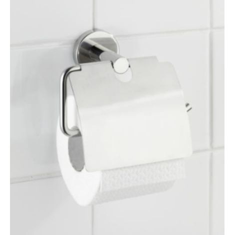 Toilettenpapierhalter Bosio m. Deckel, glänzend