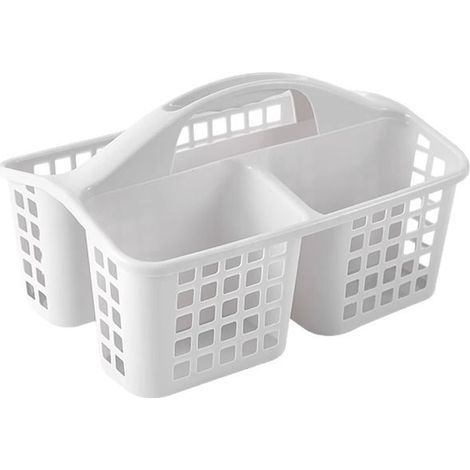 Panier de bain portable pour salle de bain, articles de toilette, articles divers, en plastique, panier de bain mignon