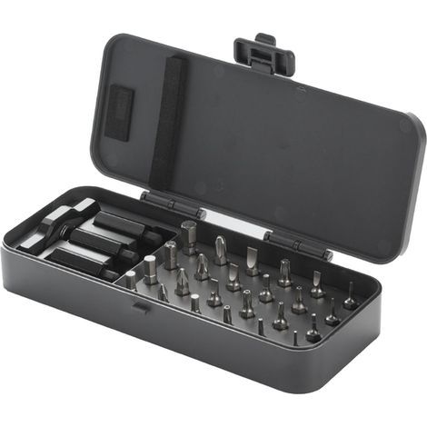 24-in-1 Ratschenschraubendreher-Set aus legiertem Stahl, magnetischer Multibit-Aufsatz mit T-Griff, Tragetasche für Möbel- und Elektronikreparaturen (1/5)