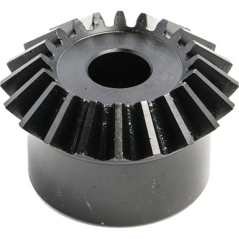 Engrenage conique RS PRO en Acier 20 dents , pas de 2.5mm, angle de 20°, alésage 14mm ( Prix pour 1 )