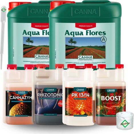 Canna Aqua Flores Dünger Set M (1/5)