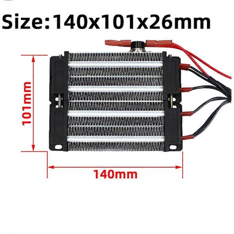 Isolierter PTC-Keramik-Lufterhitzer 110V AC/DC 1000W (siehe Abbildung) (1/5)