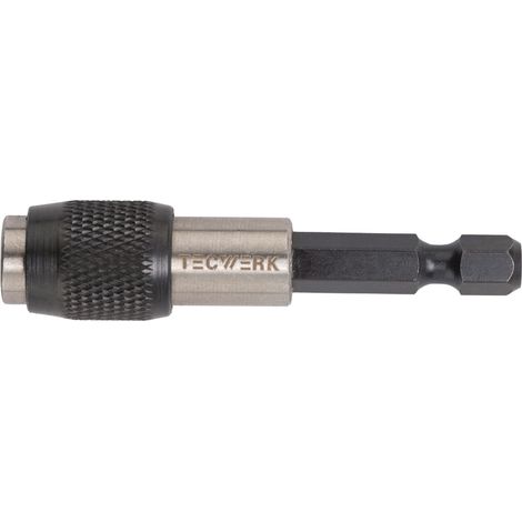 TECWERK Bithalter 1/4 Zoll F 6,3 1/4 Zoll C 6,3 SWF L.60mm TECWERK (1/3)
