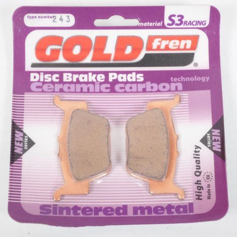 bremsbelag gold fren für quad honda 420 trx fe 2007 bis 2012 ar
