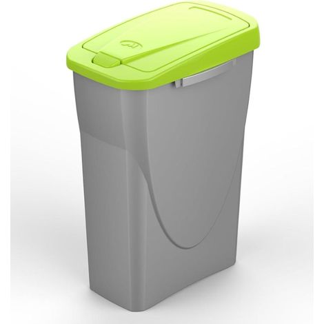 PATTUMIERA per RACCOLTA DIFFERENZIATA Colore VERDE 15 Litri ECOBIN 22x31x42 cm 15 Litri Colore Verde