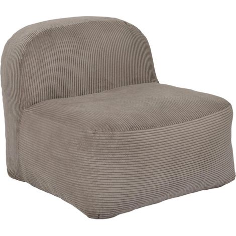 Fauteuil compressé en velours côtelé sans montage BERLIN (1/5)