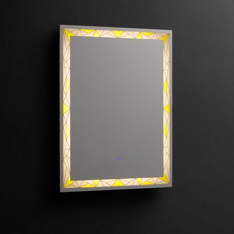 Rechteckiger Spiegel 60x80 mit LED-Beleuchtung (1/5)
