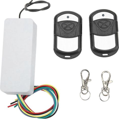 Télécommande sans fil 433 MHz pour ouvre-porte de garage électrique coulissant et enroulable avec éclairage LED (1/4)