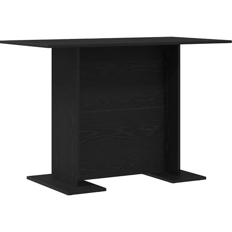 Maison Exclusive - Esstisch Schwarz Eichen-Optik 110 x 60 x 75 cm