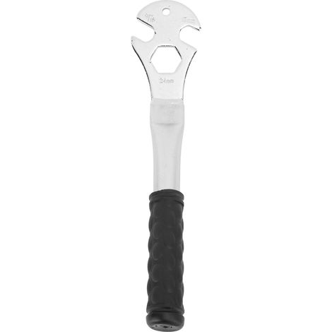 Clé à pédale de vélo professionnelle, outil de réparation longue portée pour VTT et vélo de route, manche allongé efficace, démonte-pédalier robuste, clé plate polyvalente pour atelier mécanique (1/5)
