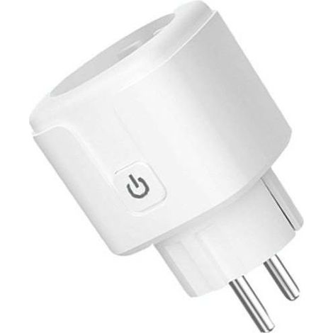 Prise connectée Wi-Fi compatible avec Alexa, Google Home et Smart Life, prise programmable Wi-Fi avec télécommande, commande vocale et fonction minuterie (1/5)