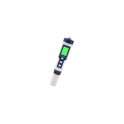 Testeur PH Mètre Électronique 5-en-1,Mesure Ph & TDS & EC Salinité & TempératureTesteur de qualité de l'eau,Écran LCD et Précision de Lecture,pour l'eau Potable, Aquariums, Piscines etc. (1/5)