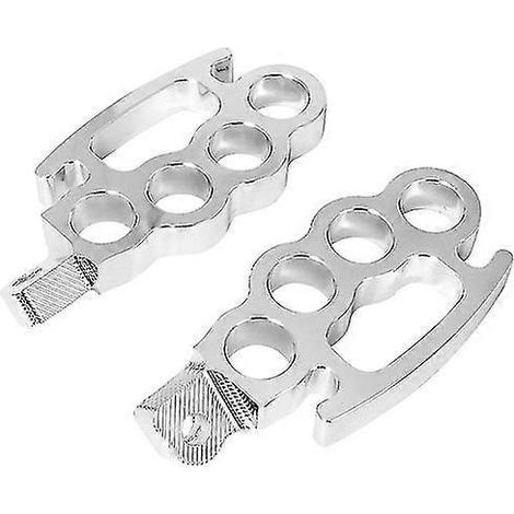 Motorrad-Fußrasten, Fußstützen, Pedale vorne und hinten, Aluminium, für Harley Sportster XL Touring, Softail, Fatboy – B (1/5)