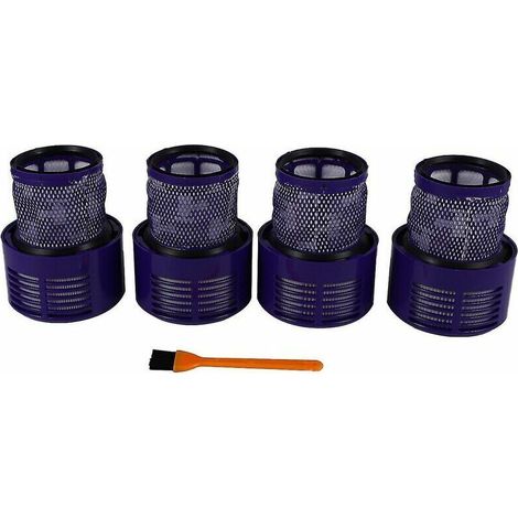 Pack of 4 washable filters compatible with Dyson V10 Sv12 Cyclone Animal Absolute (1/5)