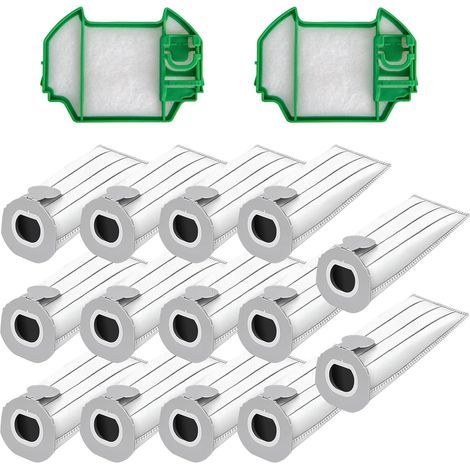 14 Stück Staubsaugerbeutel für Vorwerk Kobold VK7 FP7 Premium Filtertüten für Kobold,FP7 Staubsaugerbeutel für Vorwerk,VK7 Staubbeutel Ersatzteile(mit zwei Filter) (1/5)