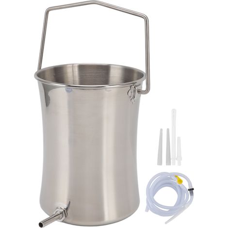 Kit de lavement pour café et détox, seau en acier inoxydable pour nettoyage intestinal et perte de poids (1/5)