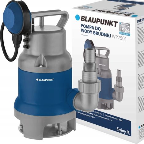 Pompa ad Acqua Immergibile Blaupunkt WP7501 Blu e Grigio 750 W (1/3)