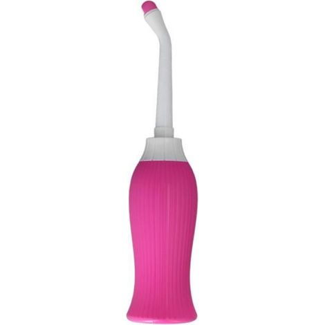 Bidet portatif - Pulvérisateur haute capacité - Hygiène professionnelle - Rose (1/3)