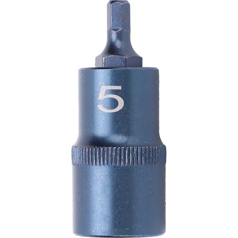 Embout tournevis hexagonal H5 en acier allié S2 pour réparation précise de machines (1/5)