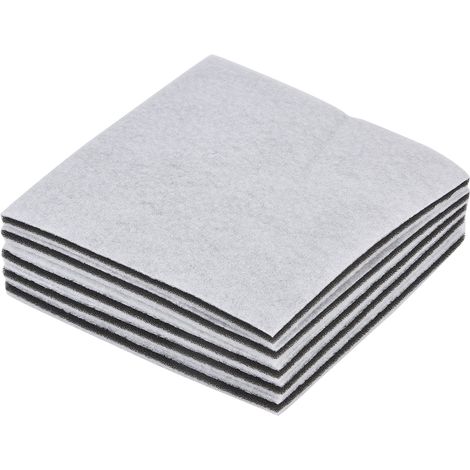 Paquete de 5 filtros universales de triple capa, recortables, para motores de aspiradoras. (1/5)