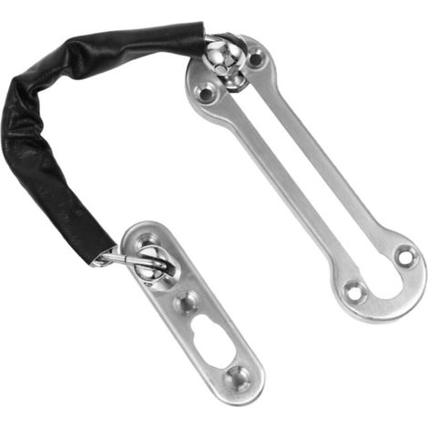 Chaînette De Sécurité Pour Porte - Acier Inoxydable 304 - Pour Chambre D Hotel Appartement Maison Bureau - 1 Pièce (1/5)