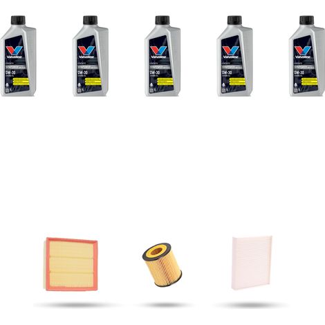 Kit tagliando 3 FILTRI e 5L OLIO compatibile con Bmw serie 4 (F32, F33, F36, F82) 420ix 135kw dal 2013 (1/5)