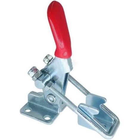 Loquet De Serrage - Sauterelle Bascule Métallique - Pour Armoire Porte Boîte - 6 Pièces (1/4)