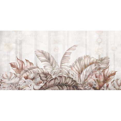 Papier peint panoramique - Plantes tropicales - 130 cm x 64 cm (1/2)