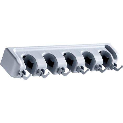 pour balai SECFOU en plastique robuste avec 5 boucles et 6